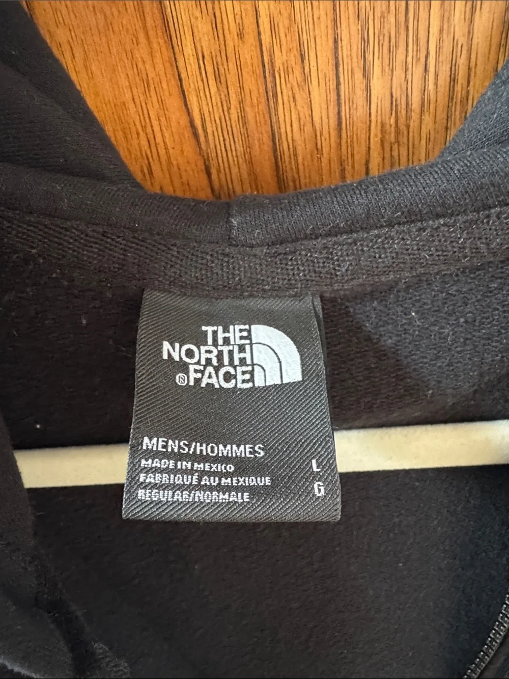 The North Face Black Full-Zip Hoodie